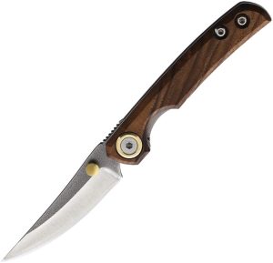 Leader Knives Fuga F108 Linerlock - Walnut Handle