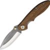 Leader Knives Fuga F110 Linerlock - Walnut Handle