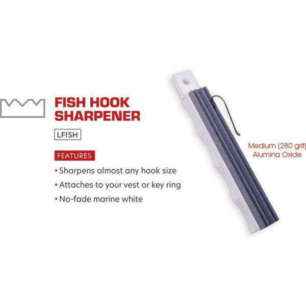 Lansky LFISH Fish Hook Sharpener - Multi-Groove
