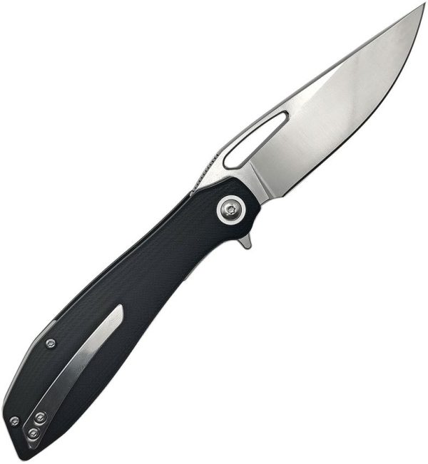 Luft Concepts BXTR Linerlock D2 Steel Black G10 Folding Knife