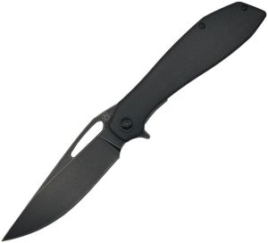 Luft Concepts BXTR Linerlock Black Micarta Folding Knife D2