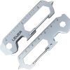 Lever Gear CLiP KT Keychain Tool - Satin Finish TSA