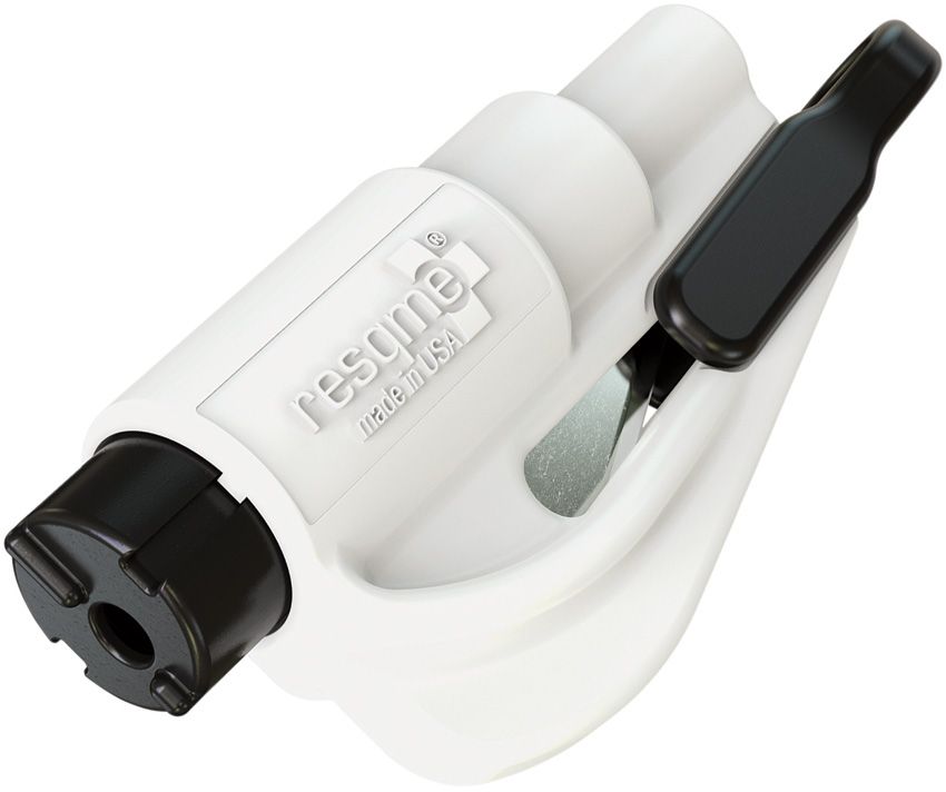ResQMe 3" Car Escape Keychain Tool White
