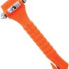 Lifehammer Safety Hammer Orange - Glass Breaking Emergency Tool