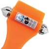Lifehammer Safety Hammer Orange - Glass Breaking Emergency Tool
