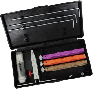 Lansky Standard Diamond System Knife Sharpener 3-Stone Kit