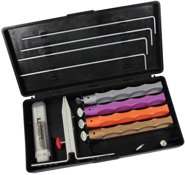 Lansky Diamond Sharpening System 4-Stone Kit with Clamp