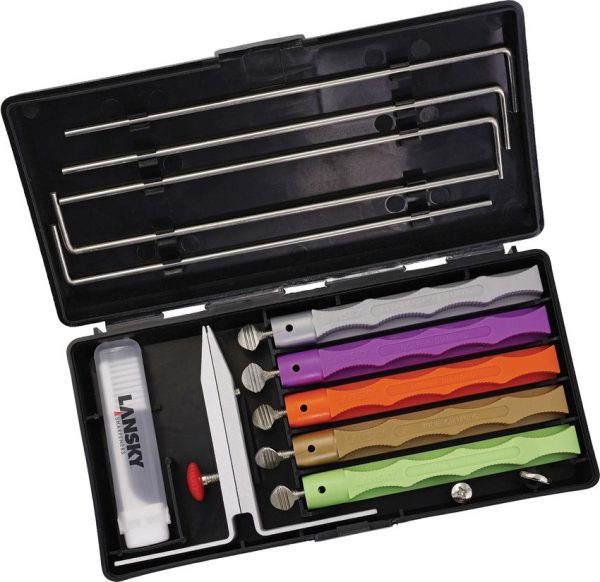 Lansky 5-Stone Deluxe Diamond Knife Sharpening System