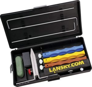 Lansky Sharpening System Finishing Kit Knife Hone Stropping