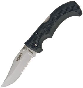 Lansky LKN030 Easy Grip Lockback - Serrated Blade