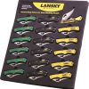 Lansky LKN045 Small Lockback Display - 18 Piece