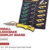 Lansky LKN045 Small Lockback Display - 18 Piece