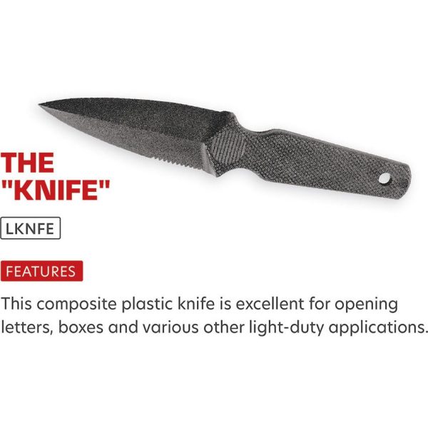 Lansky LKNFE The Knife - Plastic Double Edge