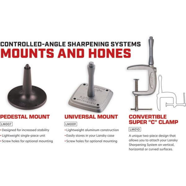 Lansky Pedestal Mount LS12 - Black Base