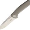 Liong Mah Designs Endevour Bronze Folding Knife S35VN Titanium