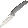 Liong Mah Eraser Framelock M390 Folding Knife Titanium 4"