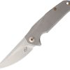 Liong Mah Designs Tempest Titanium Framelock S35VN Folding Knife