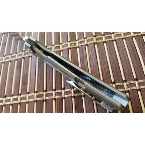 Liong Mah Designs Tempest Titanium Framelock S35VN Folding Knife