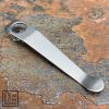 LynchNW Spyderco Long Clip Stonewash Titanium