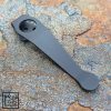 LynchNW Spyderco Standard Clip - BlackSmith Titanium