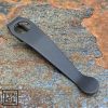 LynchNW Spyderco Standard Clip - BlackSmith Titanium