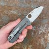 LynchNW Spyderco Standard Clip - Stonewash Titanium