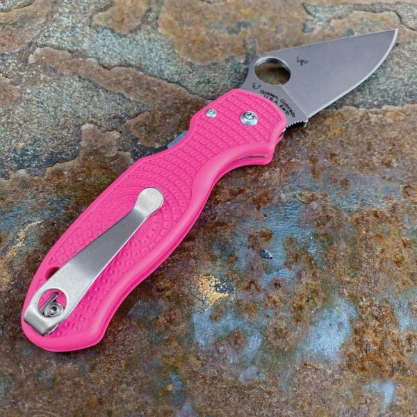 LynchNW Spyderco Standard Clip - Stonewash Titanium