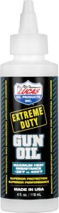 Lucas Oil Extreme Duty Gun Oil 4oz - Suppressed Fire Protection