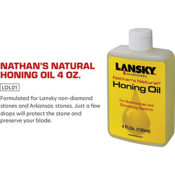 Lansky Nathan's Honing Oil - 4 fl oz Bottle