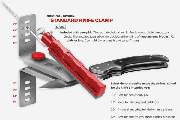 Lansky Knife Clamp - Multi-Angle Replacement