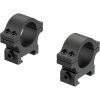 Leupold Open Range Cross Slot Rings 1 Inch Low - Matte Black