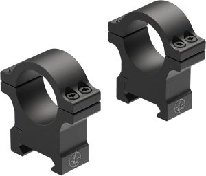 LP180945.jpg Leupold Open Range Cross Slot Rings 1 Inch High - Matte Black