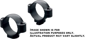 Leupold Standard Rings Low Gloss - Black