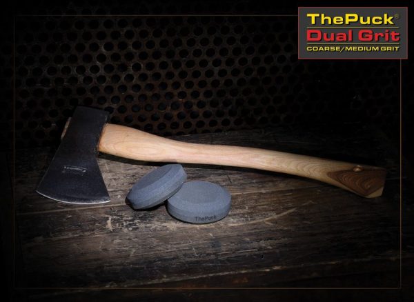 Lansky Puck Sharpener - 3 inch Dual Grit