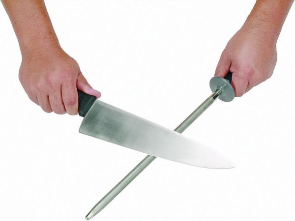 Lansky Sharpening Steel - 12.6 inch Fine Grit