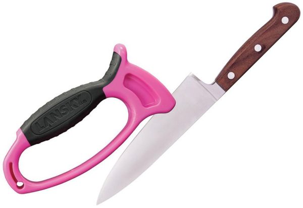 Lansky Deluxe Quick Edge - 6.4 inch Pink