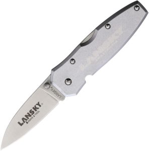 Lansky Lockback Silver - 2.5 inch Stainless Blade