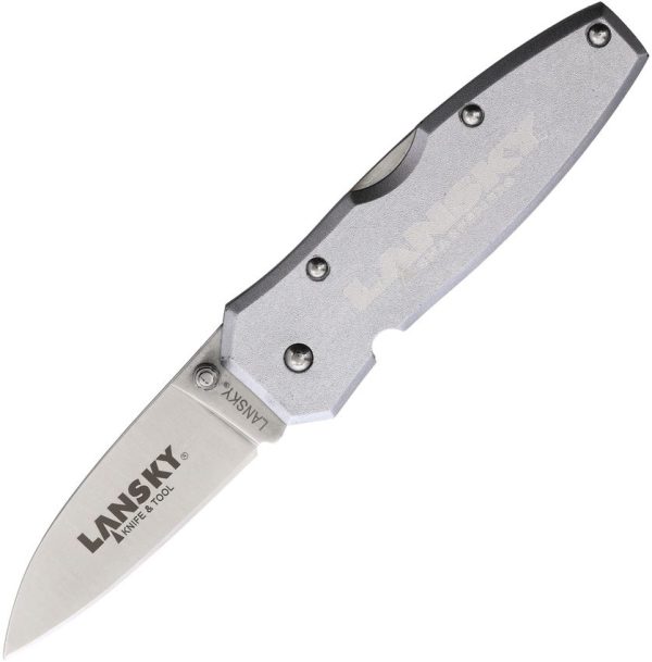 Lansky Lockback Silver - 2.5 inch Stainless Blade