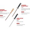 Lansky Sharp Stick LS28 Medium Ceramic Rod Natural Handle