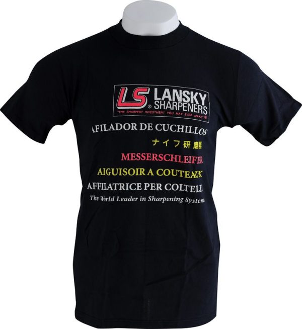 Lansky T-Shirt Black Large Cotton