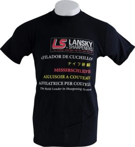 Lansky T-Shirt Black Medium Cotton