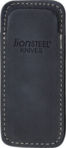 LST900FDV3BL.jpg LionSTEEL Vertical Leather Sheath - Blue