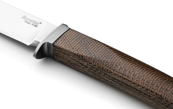 LionSTEEL AGO Fixed Blade M390 Green Micarta Italian Knife