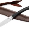 LionSTEEL AGO Fixed Blade M390 Black G10 Italian Knife