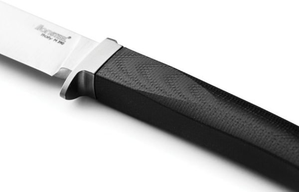 LionSTEEL AGO Fixed Blade M390 Black G10 Italian Knife