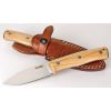 LionSTEEL B35 Fixed Blade Olive Wood Sleipner Steel Knife