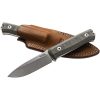 LionSTEEL Bushcraft B40 Green Fixed Blade Knife Sleipner Steel