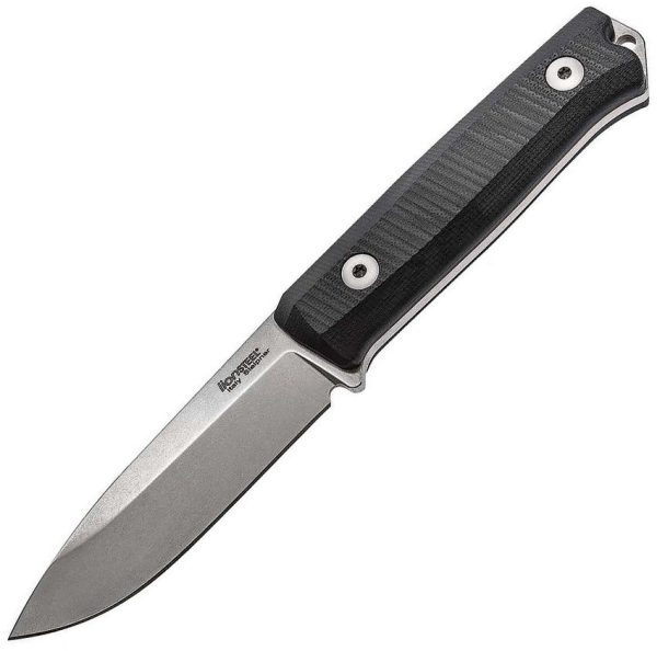 LionSTEEL Bushcraft B40 Black Fixed Blade Sleipner Steel Knife