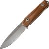LionSTEEL B41 Bushcraft Fixed Blade Knife Santos Wood Sleipner
