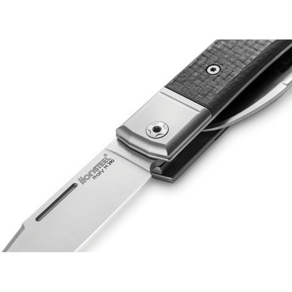LionSTEEL BestMan Slipjoint Folding Knife M390 Carbon Fiber
